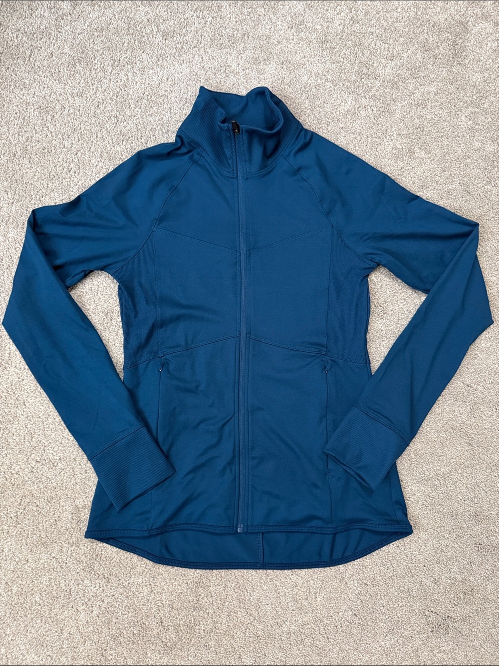 C9 by Champion Full-Zip Athletic Perfomt Jacket in Teal Blue Size M